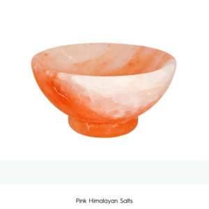 Health Relevant Pink Salt - Bowl