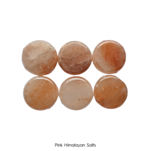 Health Relevant Pink Salts - Massage Stones