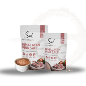 Our mineral salt stand up pouch comes equipped with a convenient tear-away zip lock seal and a clear window for easy visibility. Indulge in the finest salt globally, expertly packaged and processed within a facility approved by the FDA