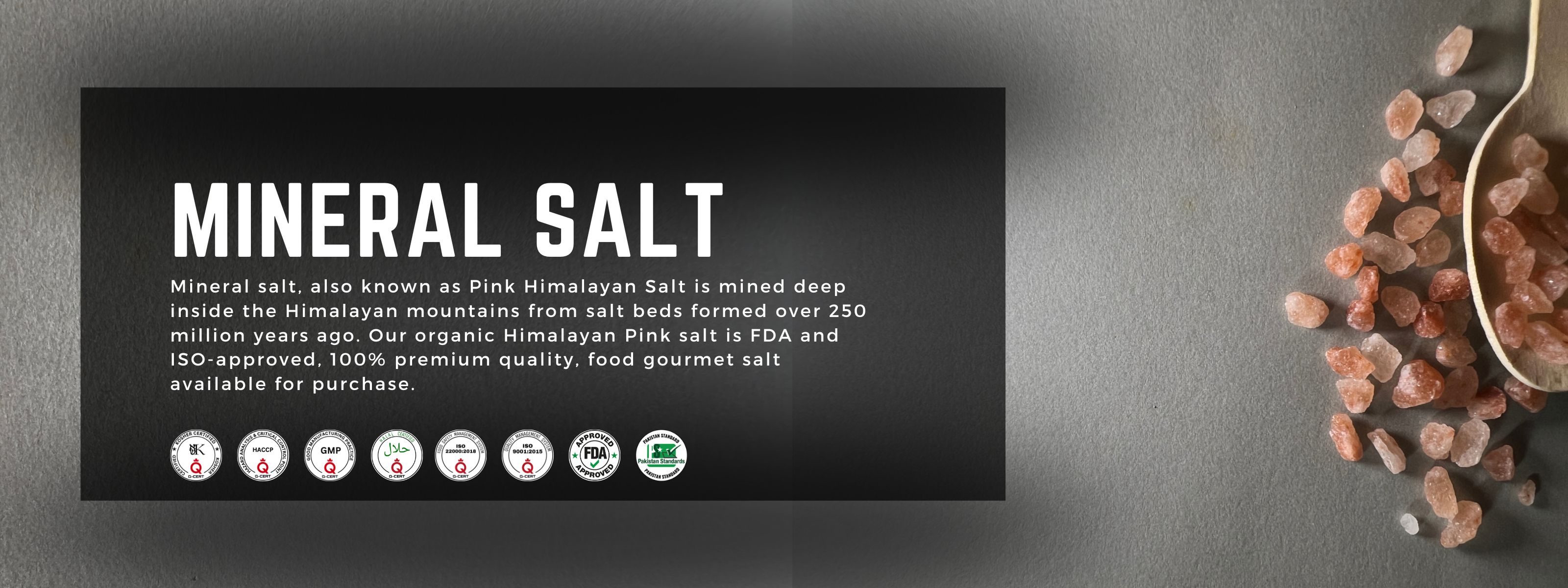 Rock Salt, Mineral Salt, Gourmet salt, Ancient Mineral Sea Salt, wholesale Gourmet salt,Gourmet Sea salt, Edible Pink Salt, organic spices, flavored salt, Pink Himalayan salt.Healthy salts.png
