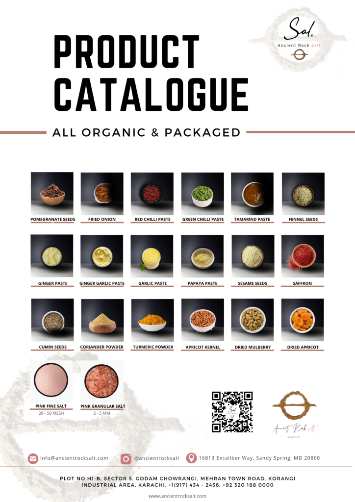 Product Catalogue for Wholesale Gourmet salt, Rock salt, Organic spices, Salt Ingredients, flavored salt