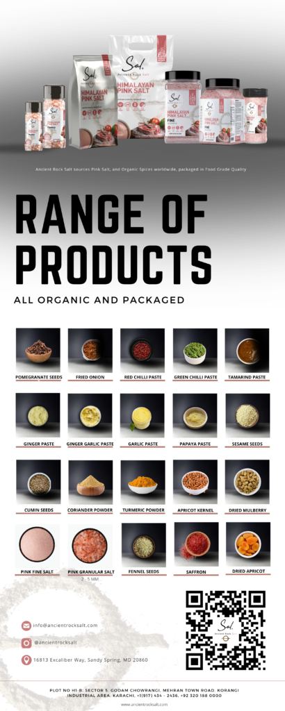 Offering Different Organic Spices and Gourmet Salt