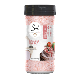 1 lb. Fine Grain Mineral Salt Shaker