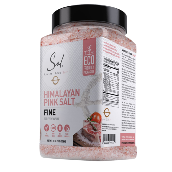 5 lb Fine Grain Salt Jar
