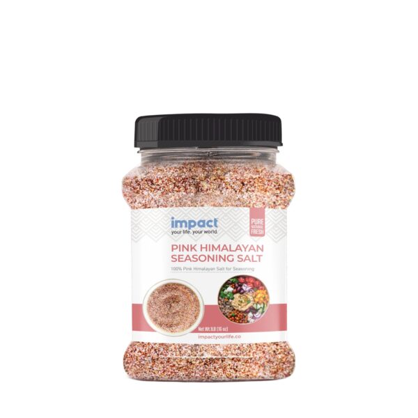 Pink Himalayan Seasoning Salt - 16 oz Jar